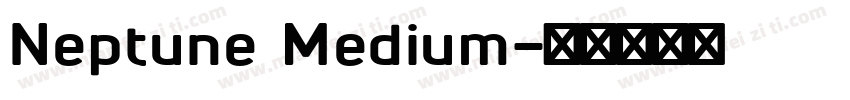 Neptune Medium字体转换